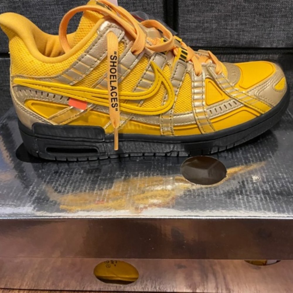 off-white University Gold Nike Sneakers ( Brand New in Box )